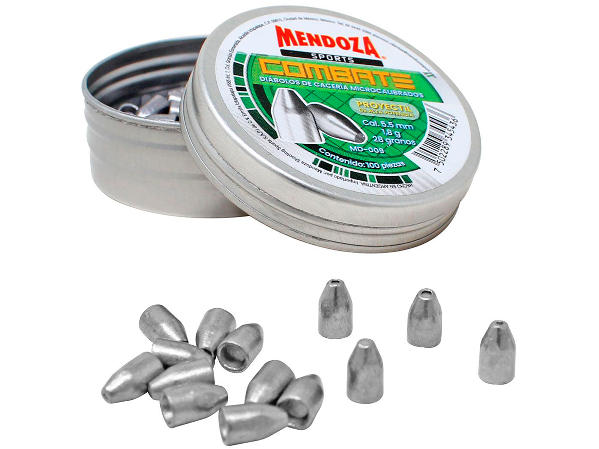 Diábolos Slug 5.5mm Combate Mendoza