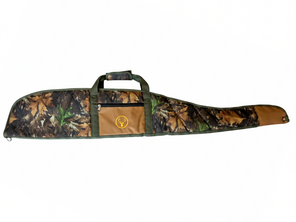 Funda blanda tactica MCP para rifle deportivo camuflaje hojas woodland