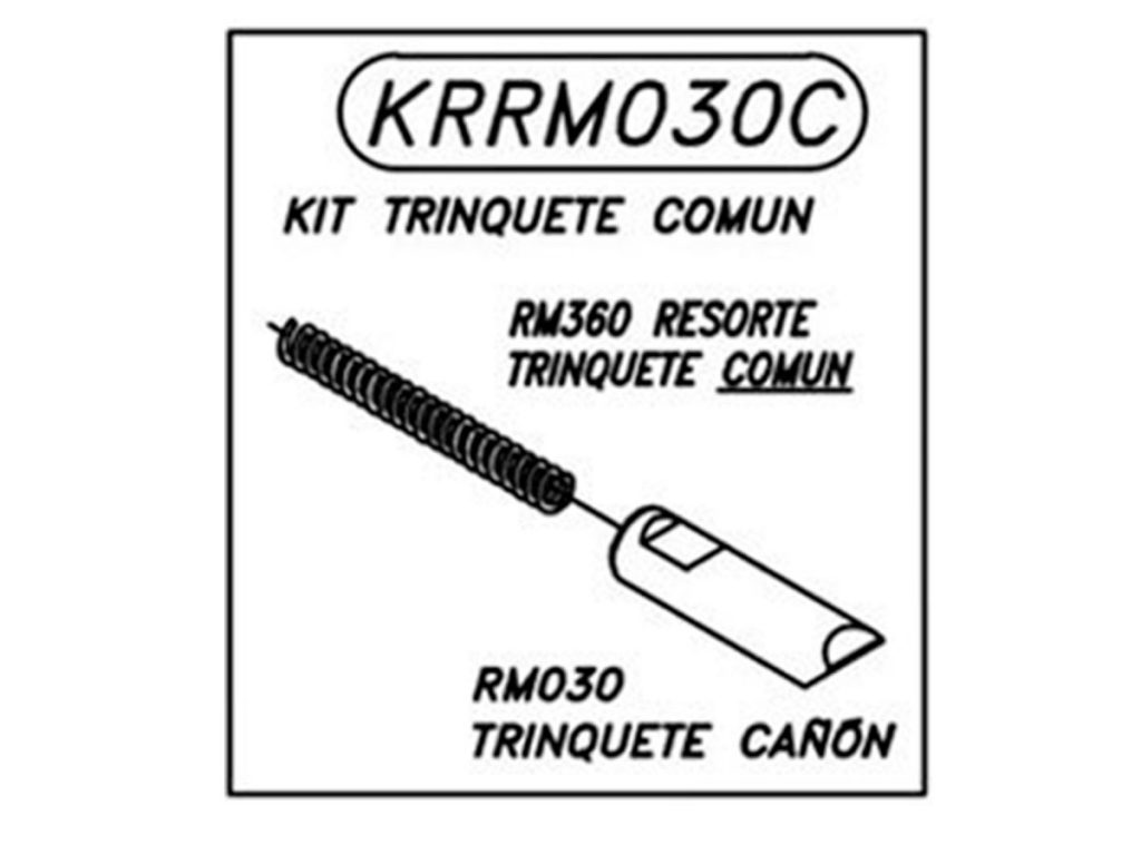 Kit Trinquete Común Mendoza KRRM030C