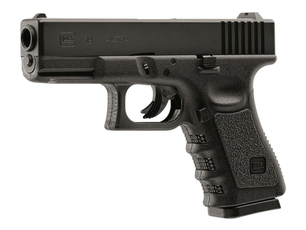 Pistola de aire Umarex Glock 19 Gen3 CO2 perfil completo