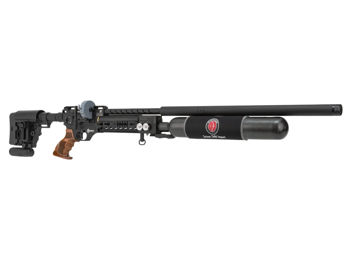 Rifle PCP Hatsan Factor Sniper Long 9mm culata telescopica
