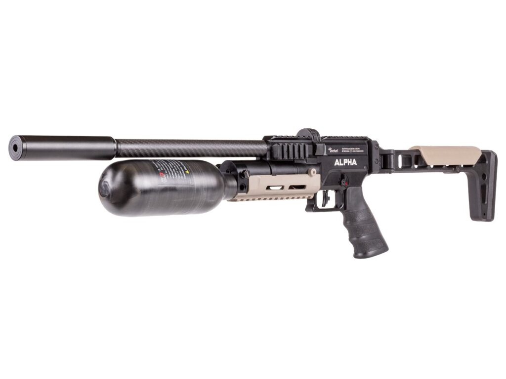 Rifle PCP Air Venturi Alpha 5.5mm con culata tactica plegable
