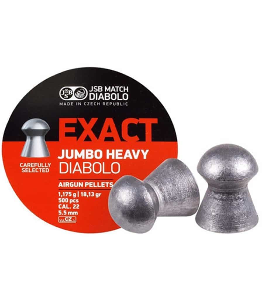 JSB EXACT JUMBO HEAVY DIABOLO .22
