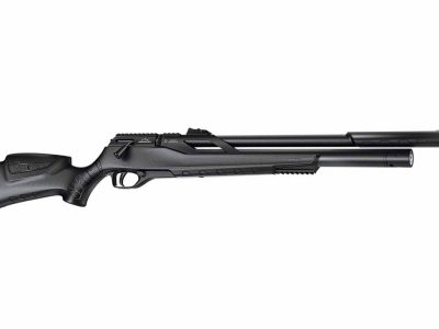 Rifle PCP T-Rex AZTK regulado potencia 47 Joules vista completa.